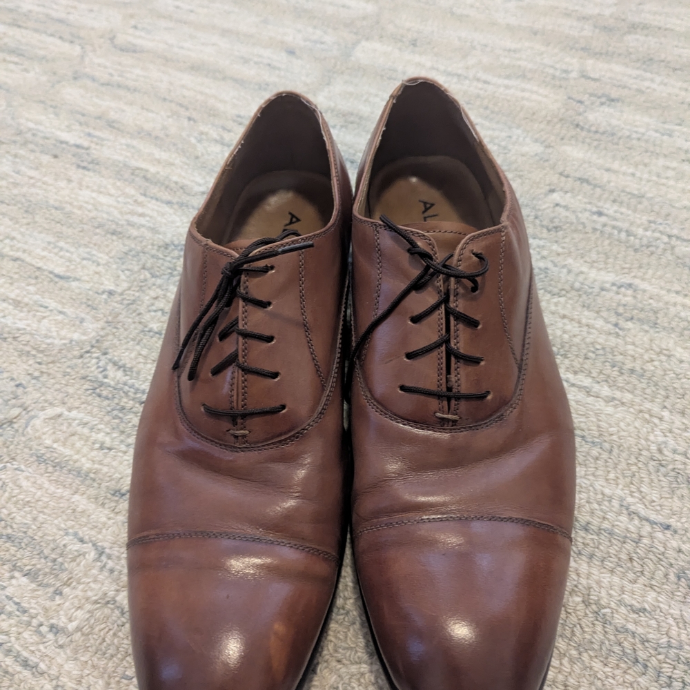 Brown Leather Men's Dress Shoes